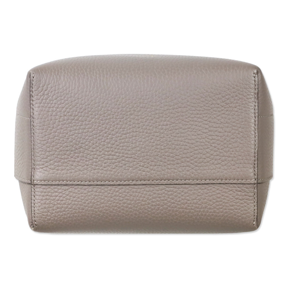 Cuyana Clay Pebbled Mini Linea Bucket Bag