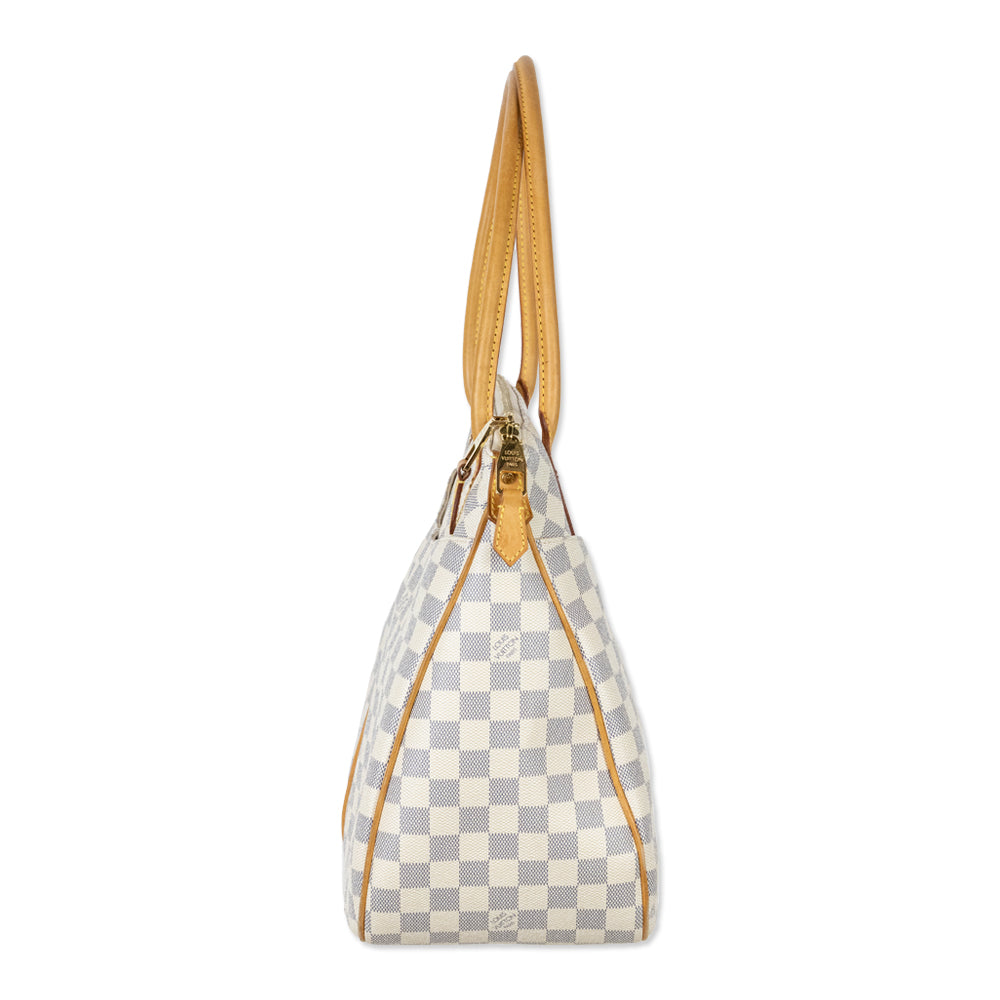 Louis Vuitton Damier Azur Coated Canvas Figheri GM Bag