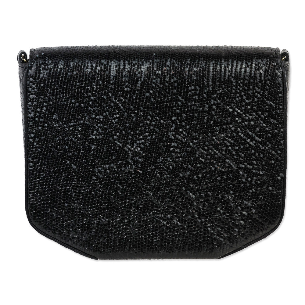 DeMellier Black Leather Mini London Crossbody