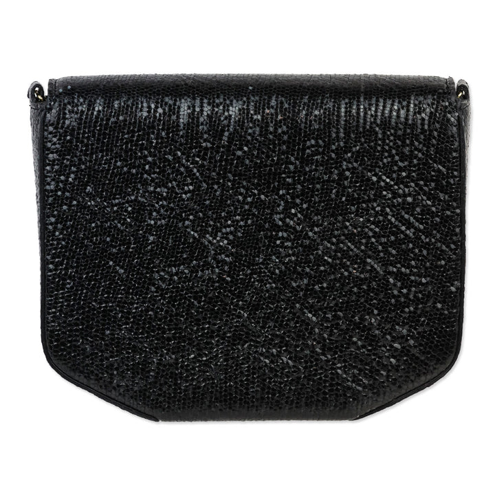 DeMellier Black Leather Mini London Crossbody