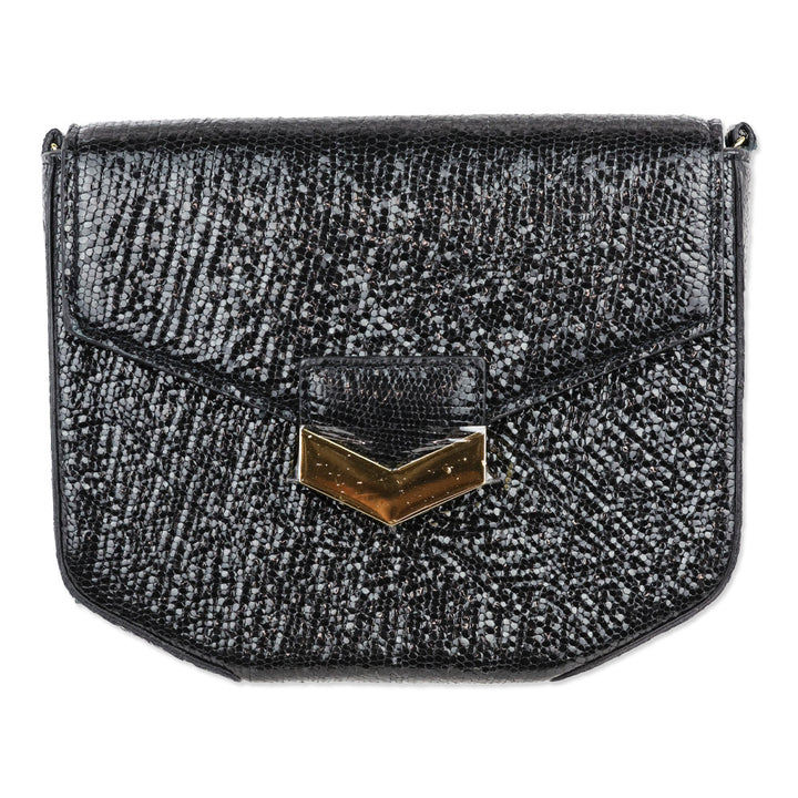 DeMellier Black Leather Mini London Crossbody