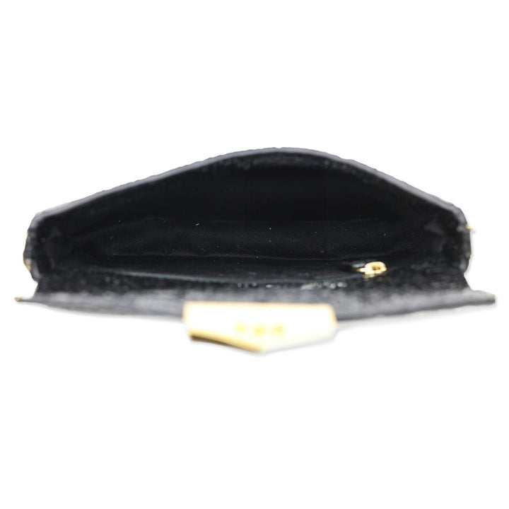 DeMellier Black Leather Mini London Crossbody