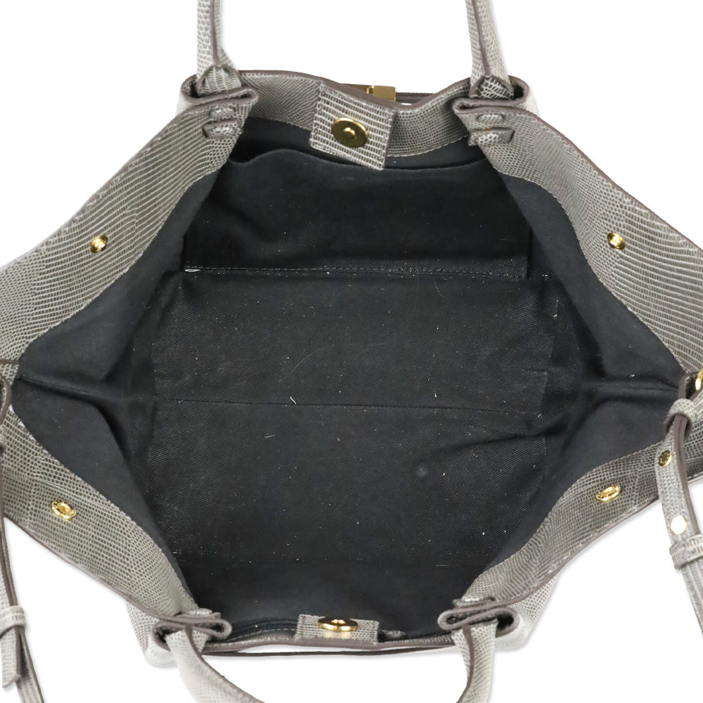 DeMellier Lizard The Midi New York Tote