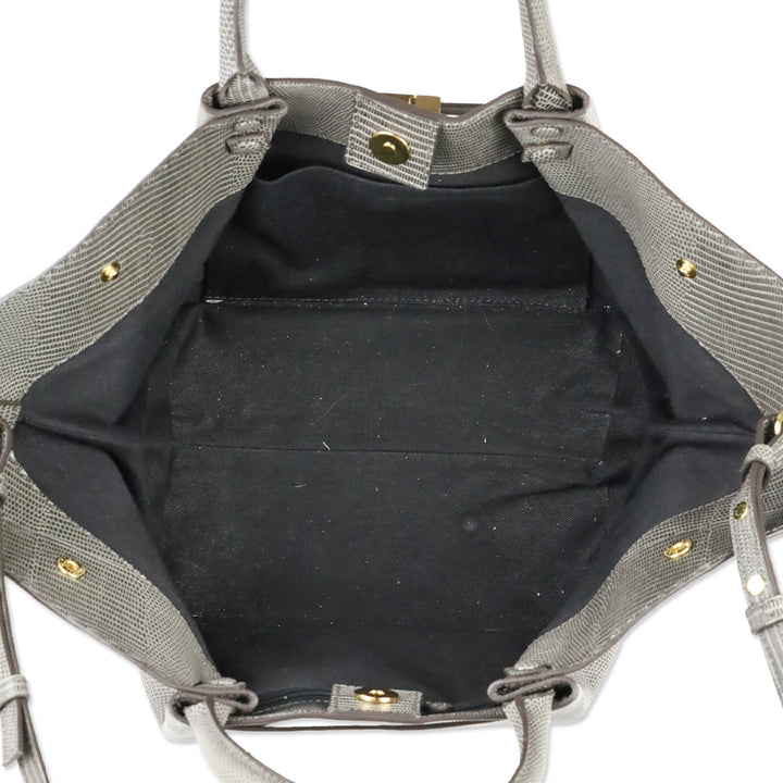 DeMellier Lizard The Midi New York Tote