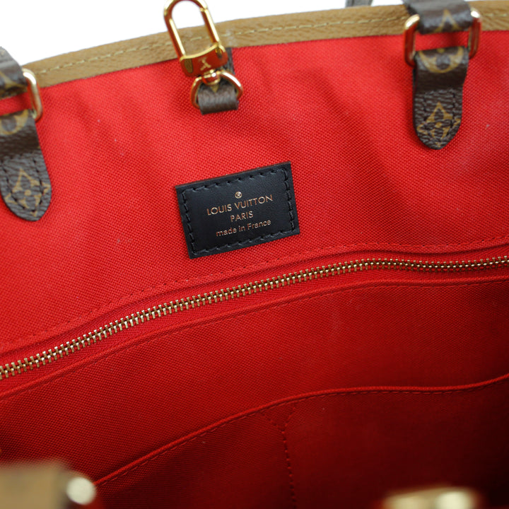 Louis Vuitton Reverse Monogram Onthego GM Tote Bag