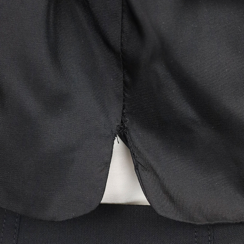 Denim & Supply Ralph Lauren Black Pinstripe Wool-Blend Vest