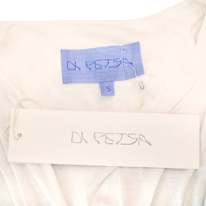 Di Petsa White Wetlook Tank Top