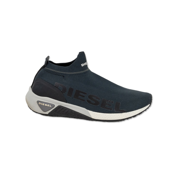 Diesel Black Logo Sock Sneakers