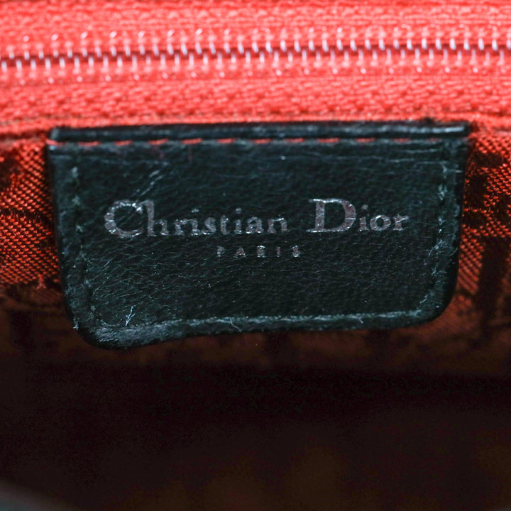 Dior Black Cannage Lambskin Medium Lady Dior Bag