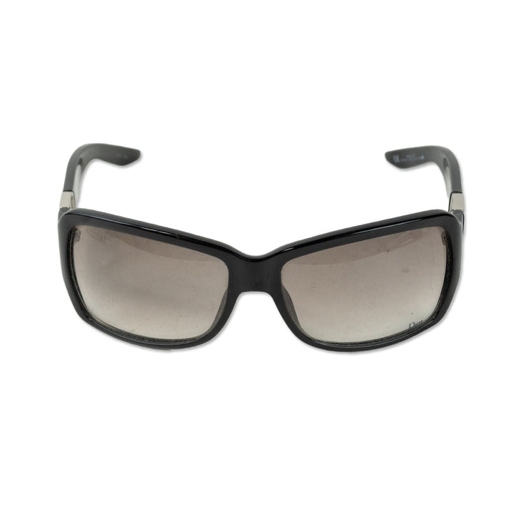 Christian Dior Black Rectangle Sunglasses