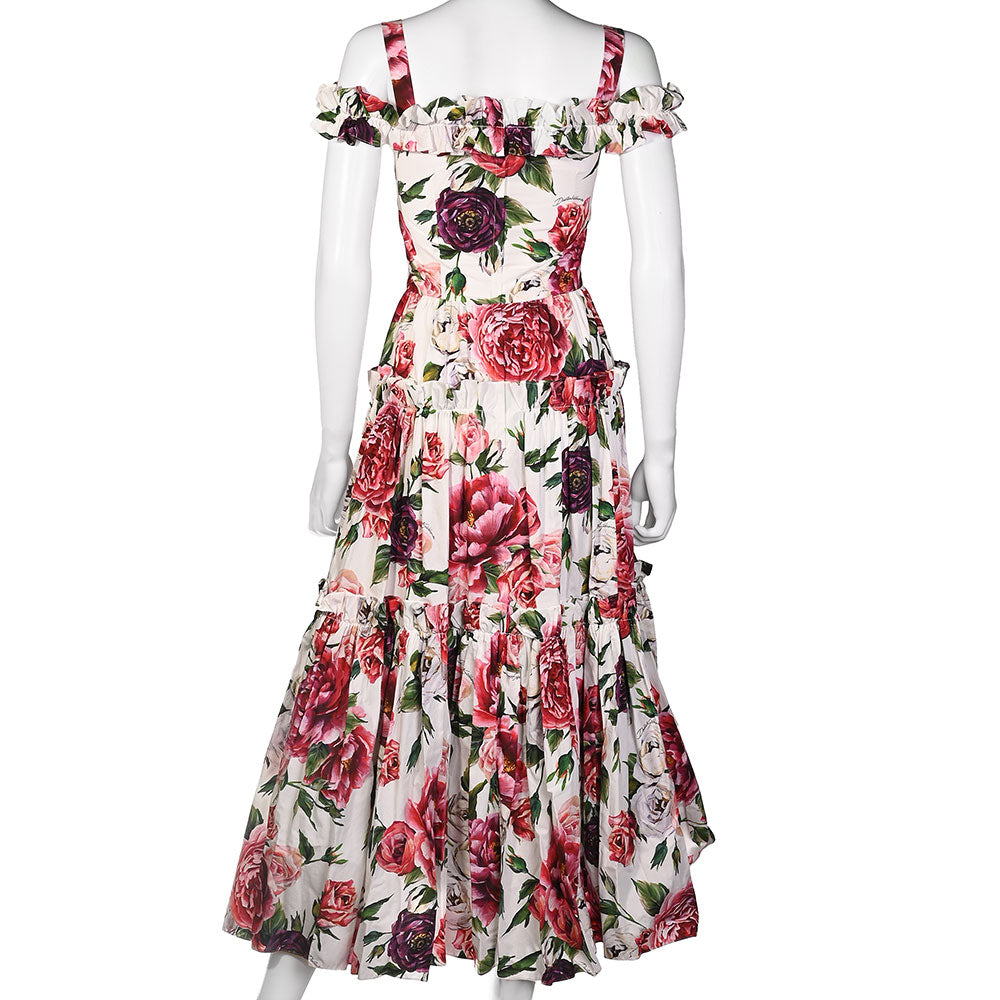 Dolce & Gabbana Floral Print Maxi Dress