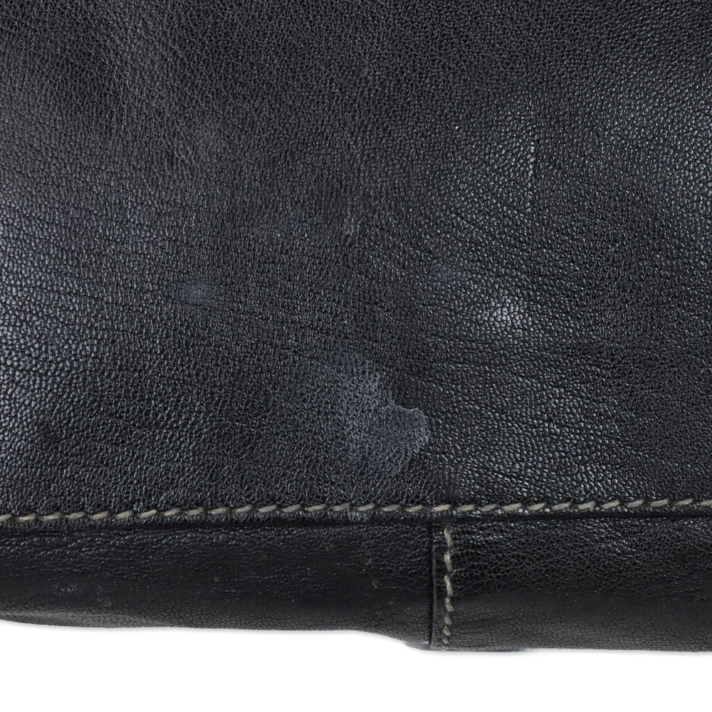 Dolce & Gabbana Black Leather Maki Bag