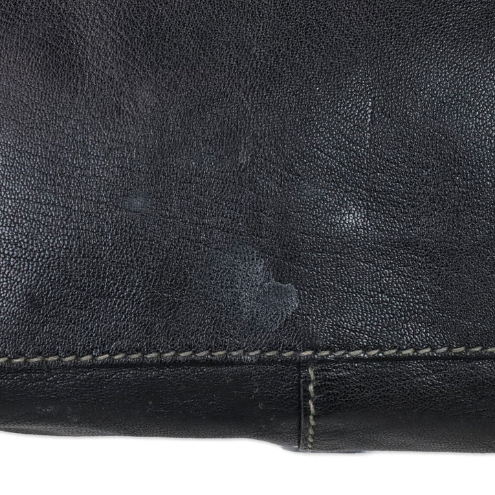 Dolce & Gabbana Black Leather Maki Bag