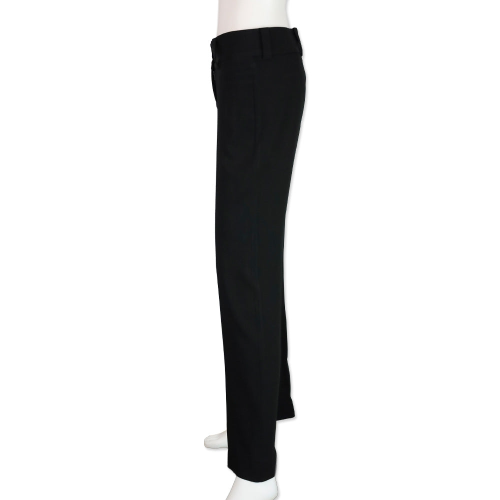 Dolce & Gabbana Black Mid-Rise Pants