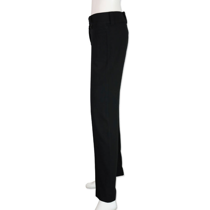 Dolce & Gabbana Black Mid-Rise Pants