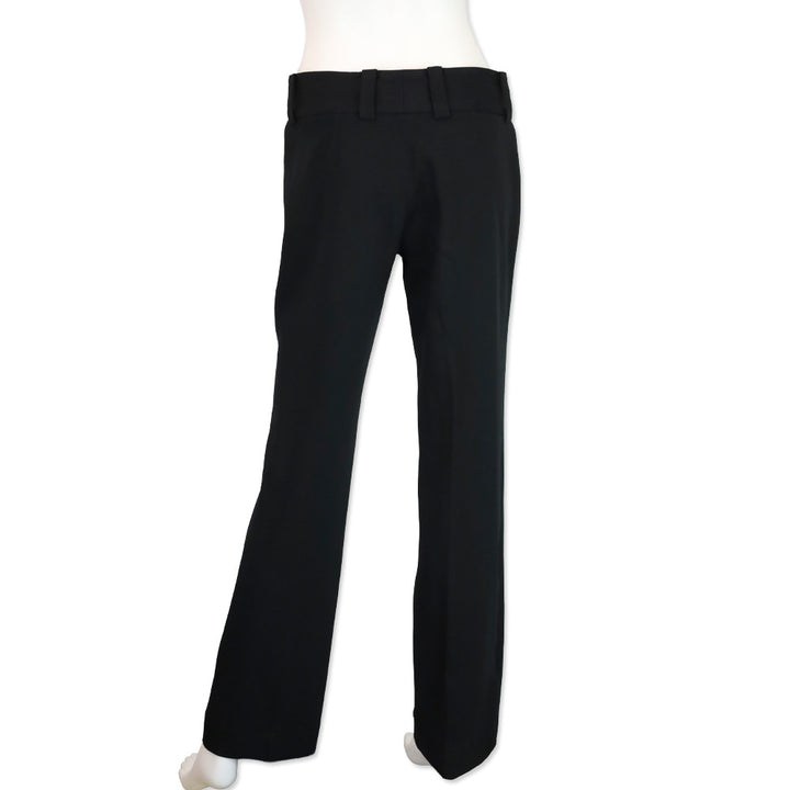 Dolce & Gabbana Black Mid-Rise Pants