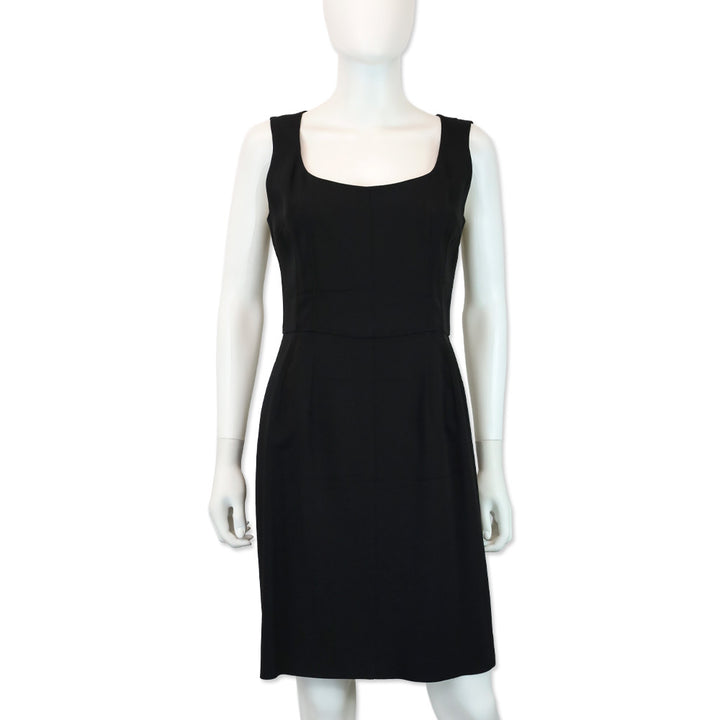 Dolce & Gabbana Black Sleeveless Mini Dress