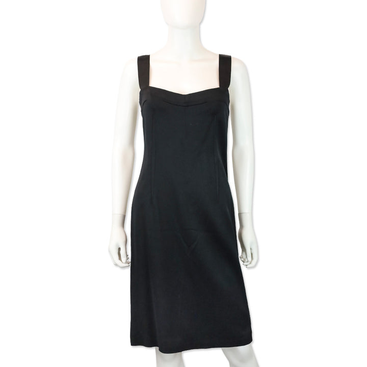 Dolce & Gabbana Black Sleeveless Mini Dress