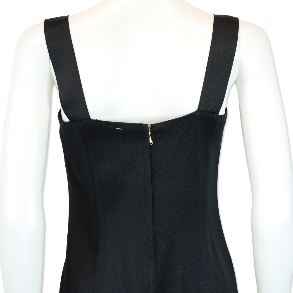 Dolce & Gabbana Black Sleeveless Mini Dress