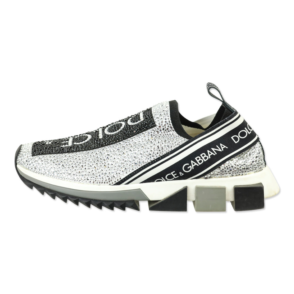 Dolce & Gabbana Crystal Sorrento Melt Sneakers