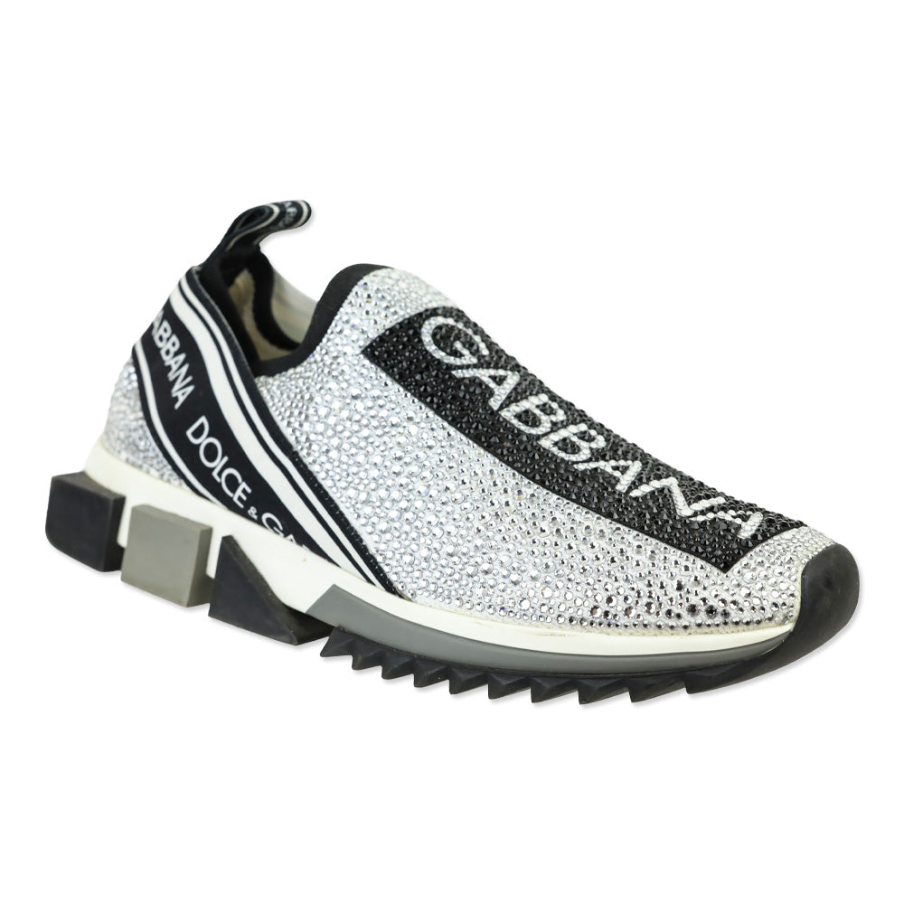 Dolce & Gabbana Crystal Sorrento Melt Sneakers