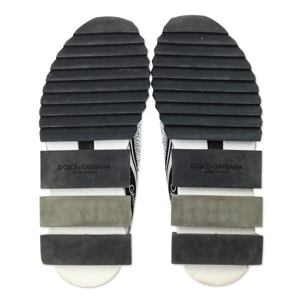 Dolce & Gabbana Crystal Sorrento Melt Sneakers