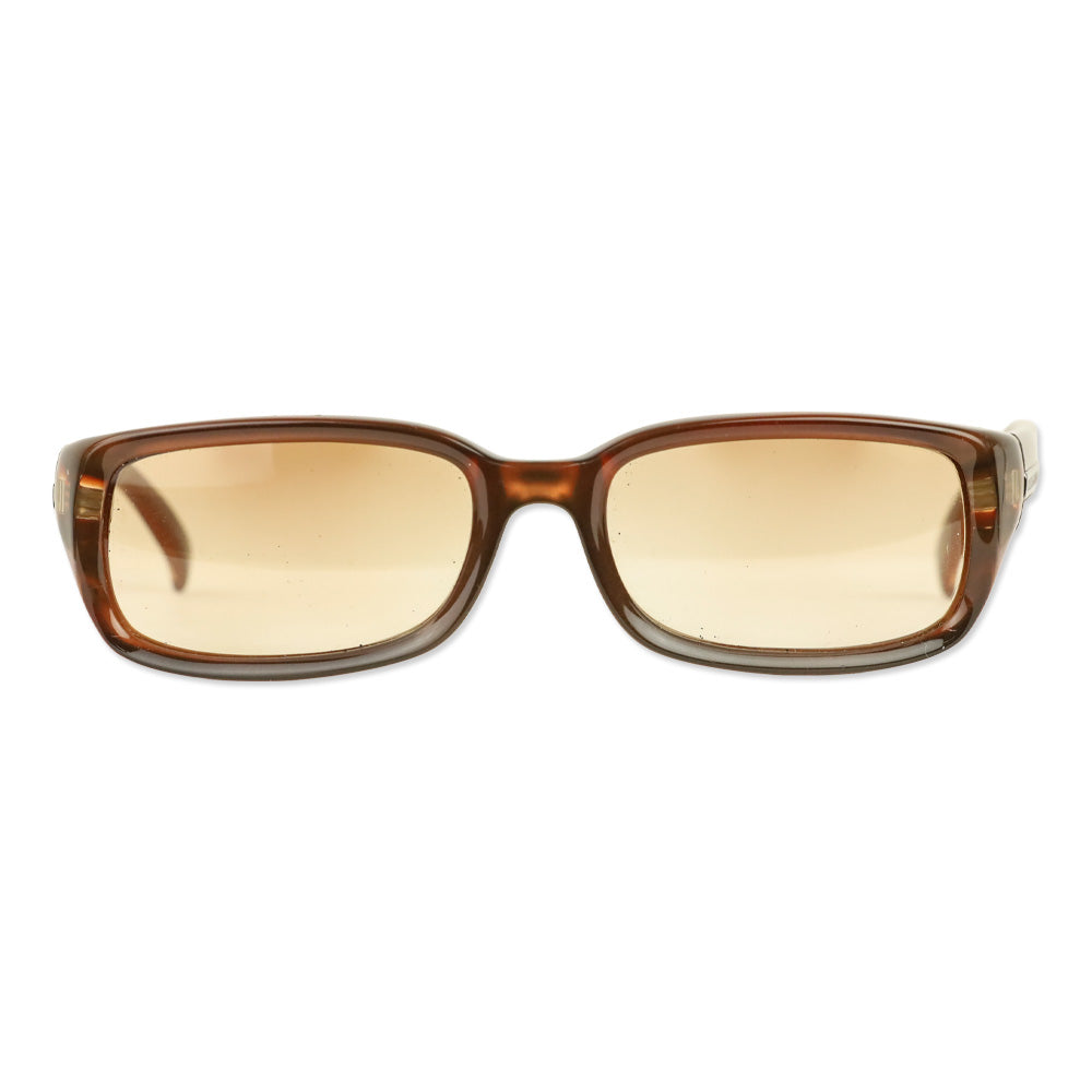 Dolce & Gabbana DG 545S Translucent Brown Rectangular Sunglasses