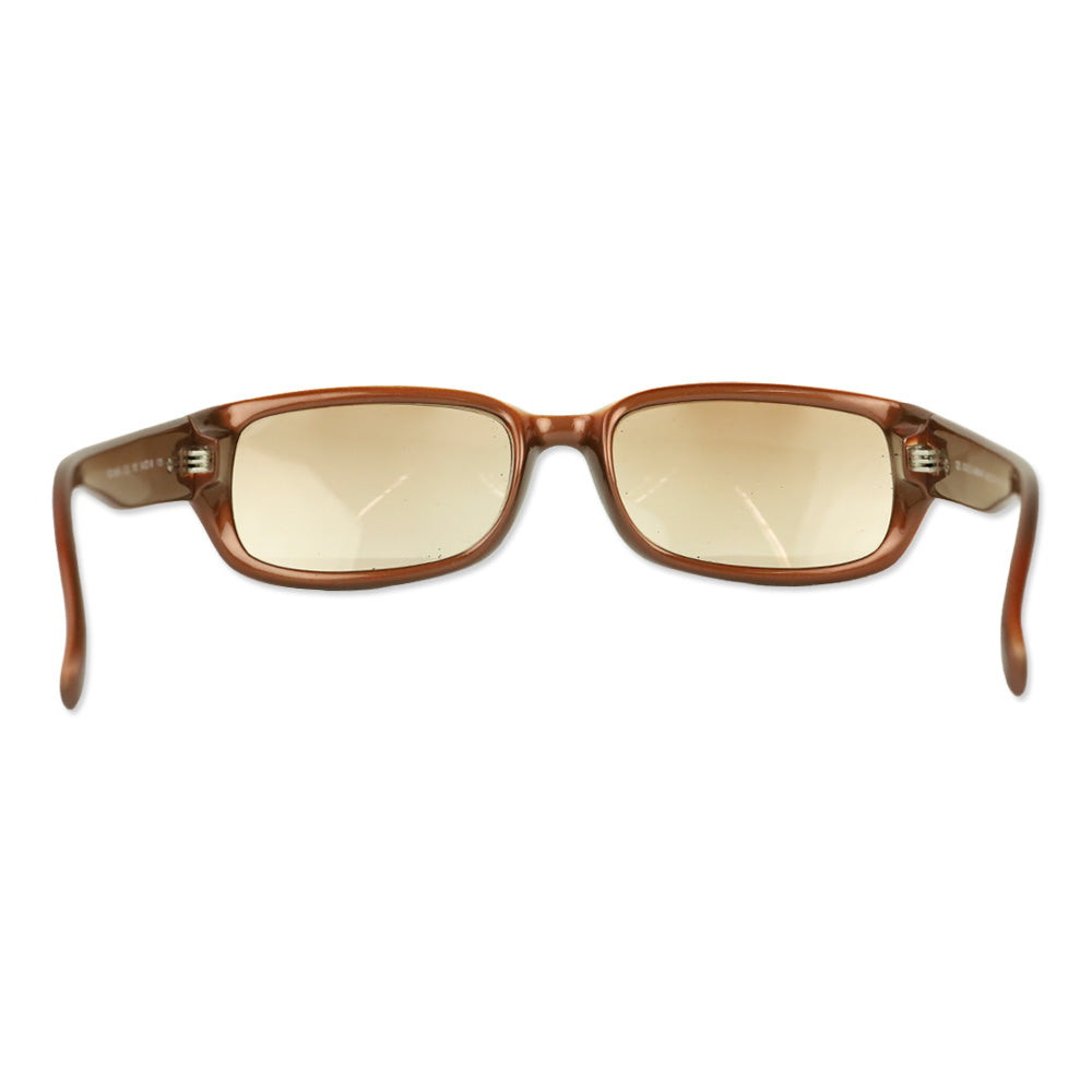 Dolce & Gabbana DG 545S Translucent Brown Rectangular Sunglasses