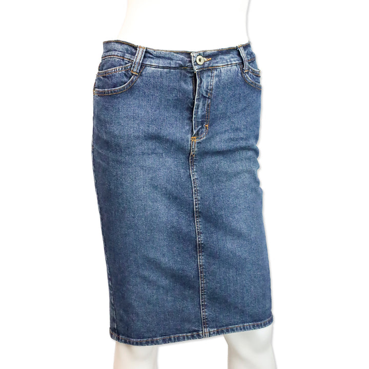 Dolce & Gabbana D&G Denim Pencil Skirt