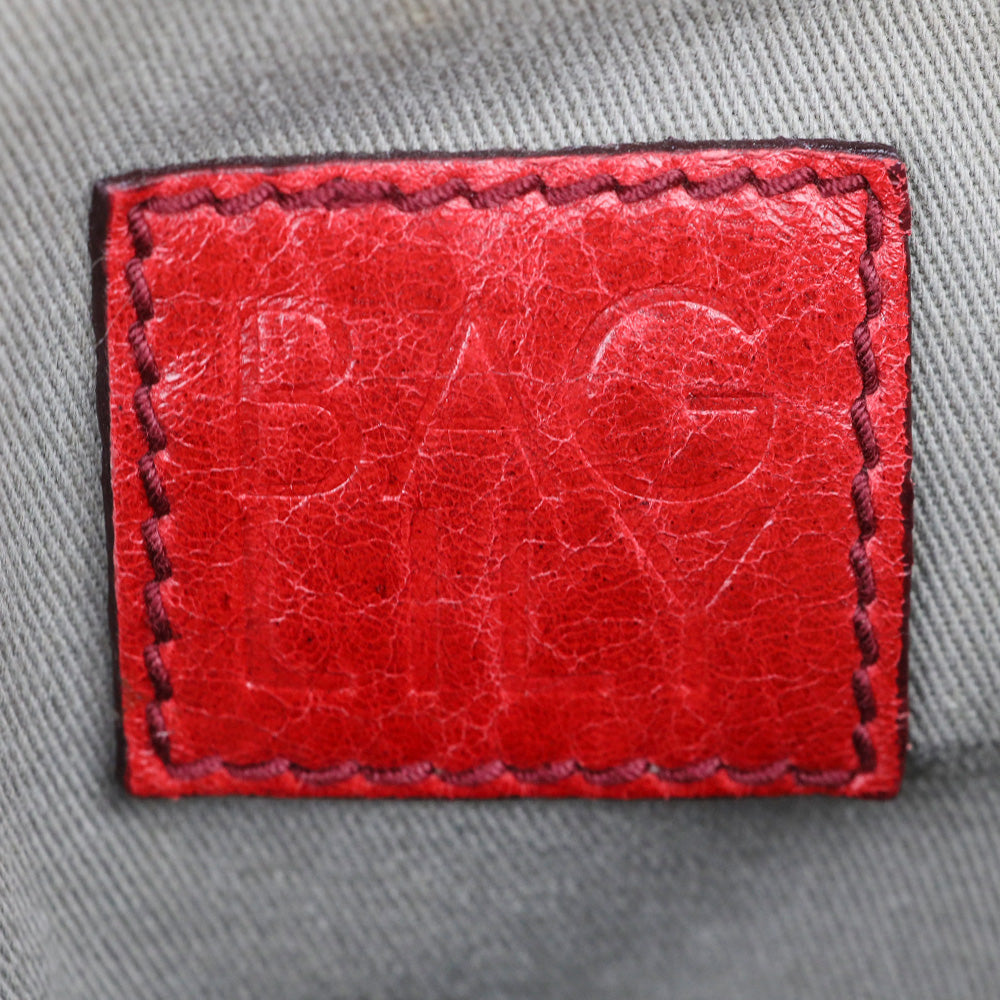Dolce & Gabbana Lily Red Leather Zipper Doctor Bag