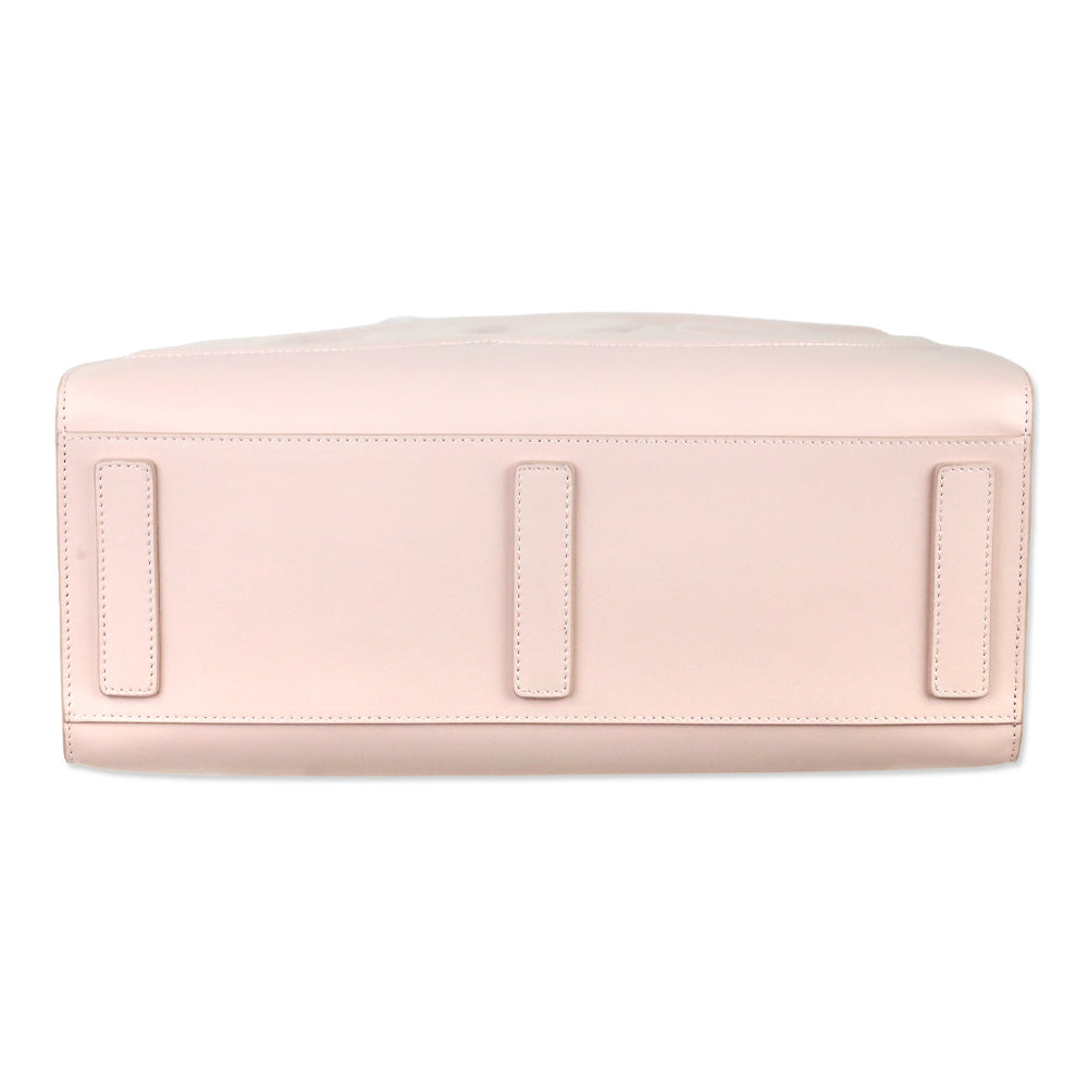 Dolce & Gabbana Pink Calfskin Large DG Daily Shopper Tote