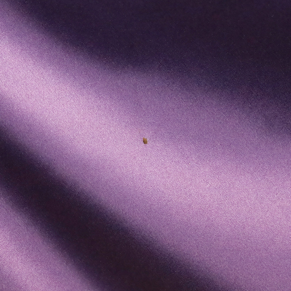 Dolce & Gabbana Purple Satin Sleeveless Scoop Neck Midi Dress