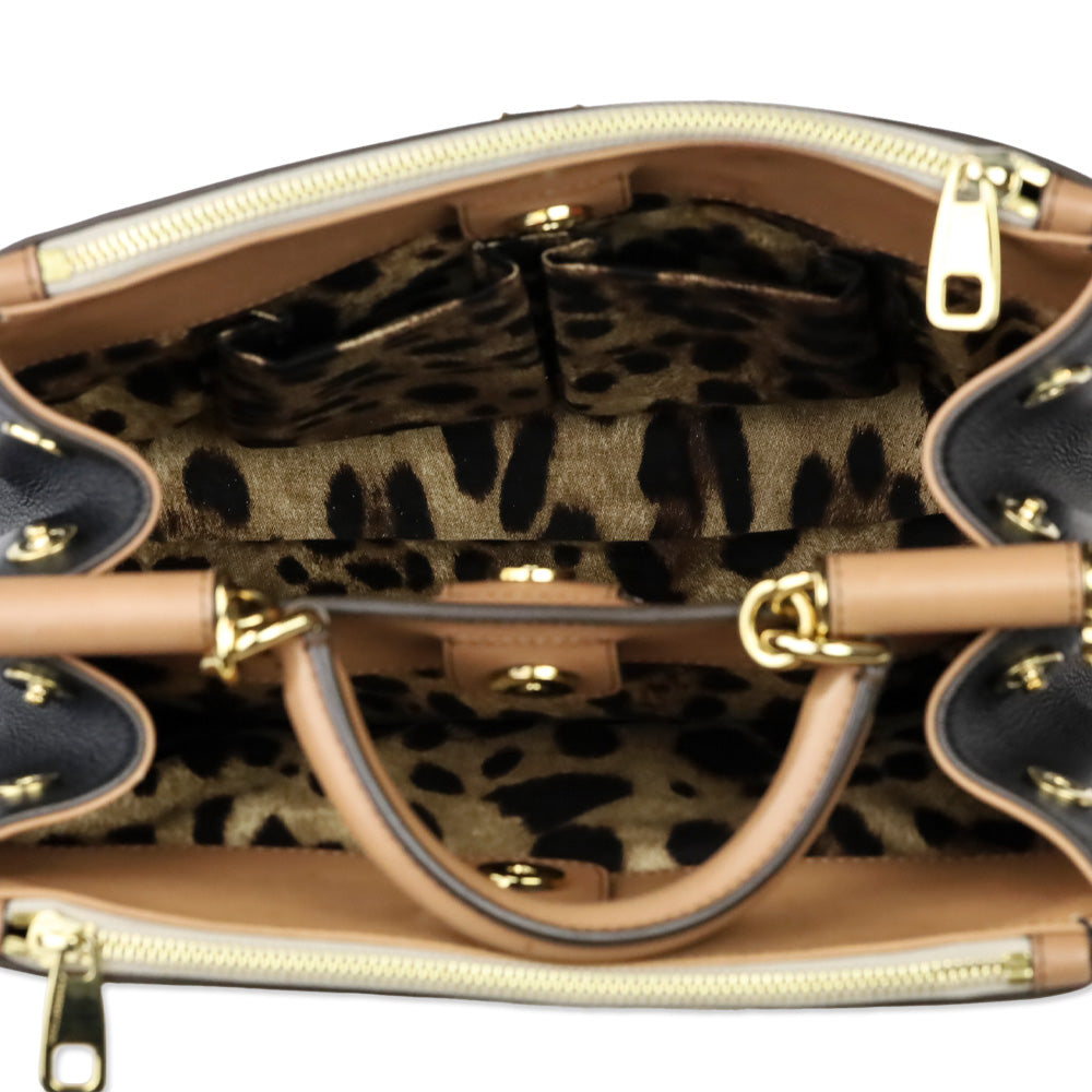 Dolce & Gabbana Tricolor Sicily 62 Top Handle Bag