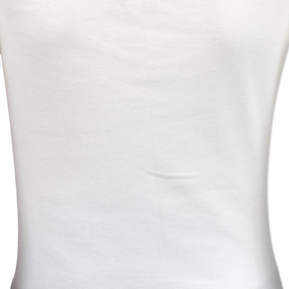 Dolce & Gabbana White Crystal Cross T-Shirt Top