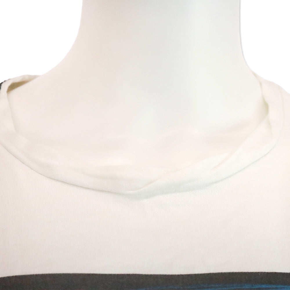 Dolce & Gabbana White Model Photo Printed Tee Shirt