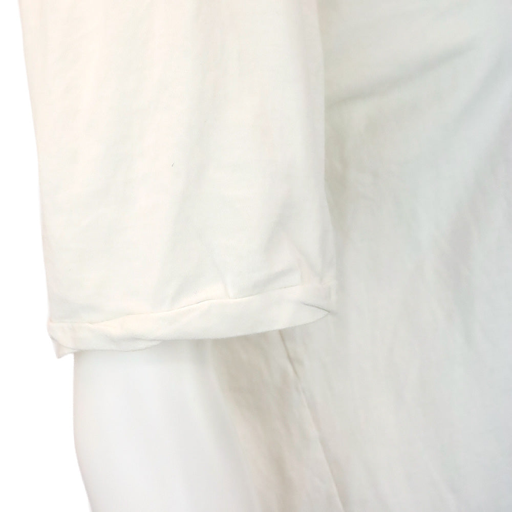 Dolce & Gabbana White Model Photo Printed Tee Shirt