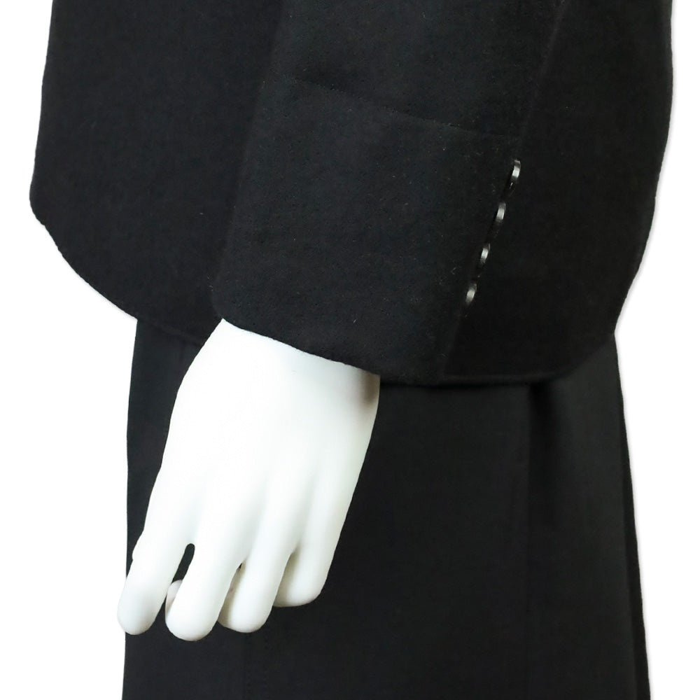 Double RL Black Wool Double-Breasted Jacket