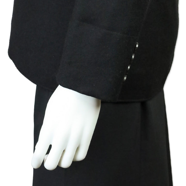 Double RL Black Wool Double-Breasted Jacket