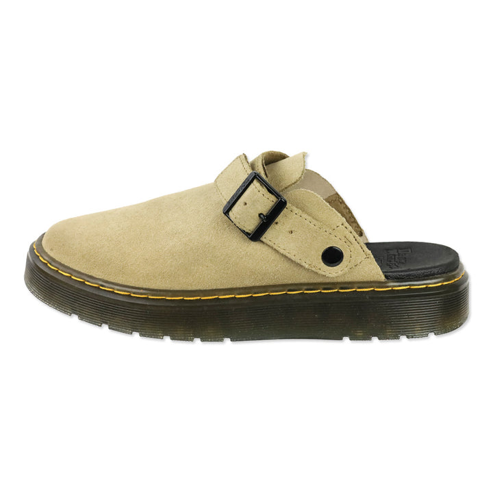 Dr. Martens Savannah Tan Suede Carlson Casual Slingback Mules