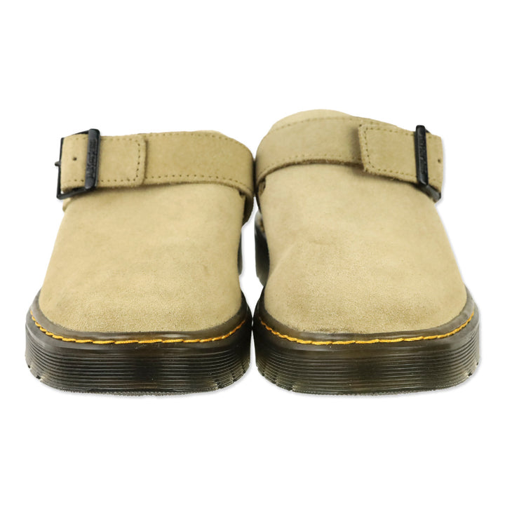 Dr. Martens Savannah Tan Suede Carlson Casual Slingback Mules