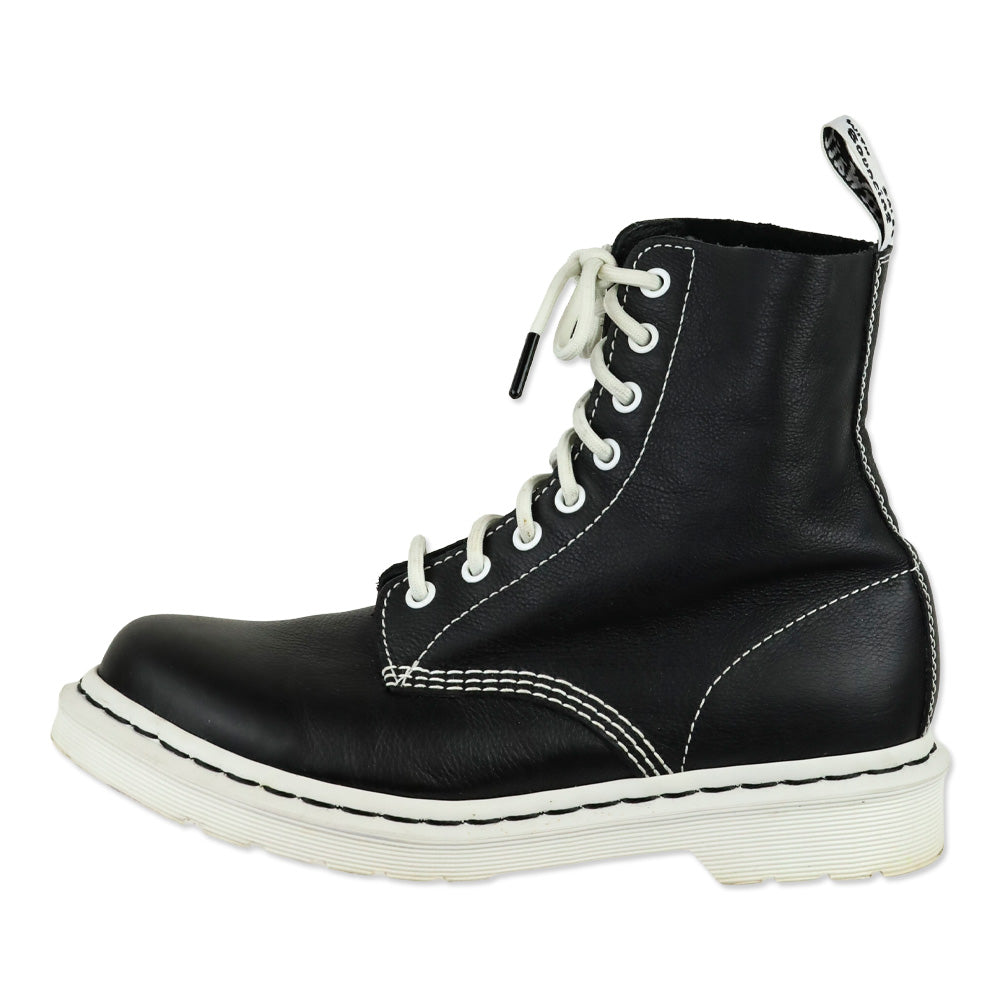 Dr Martens 1460 Pascal Black & White Combat Boots