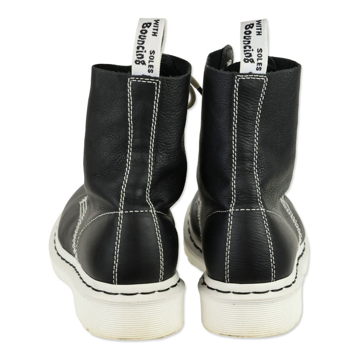 Dr Martens 1460 Pascal Black & White Combat Boots