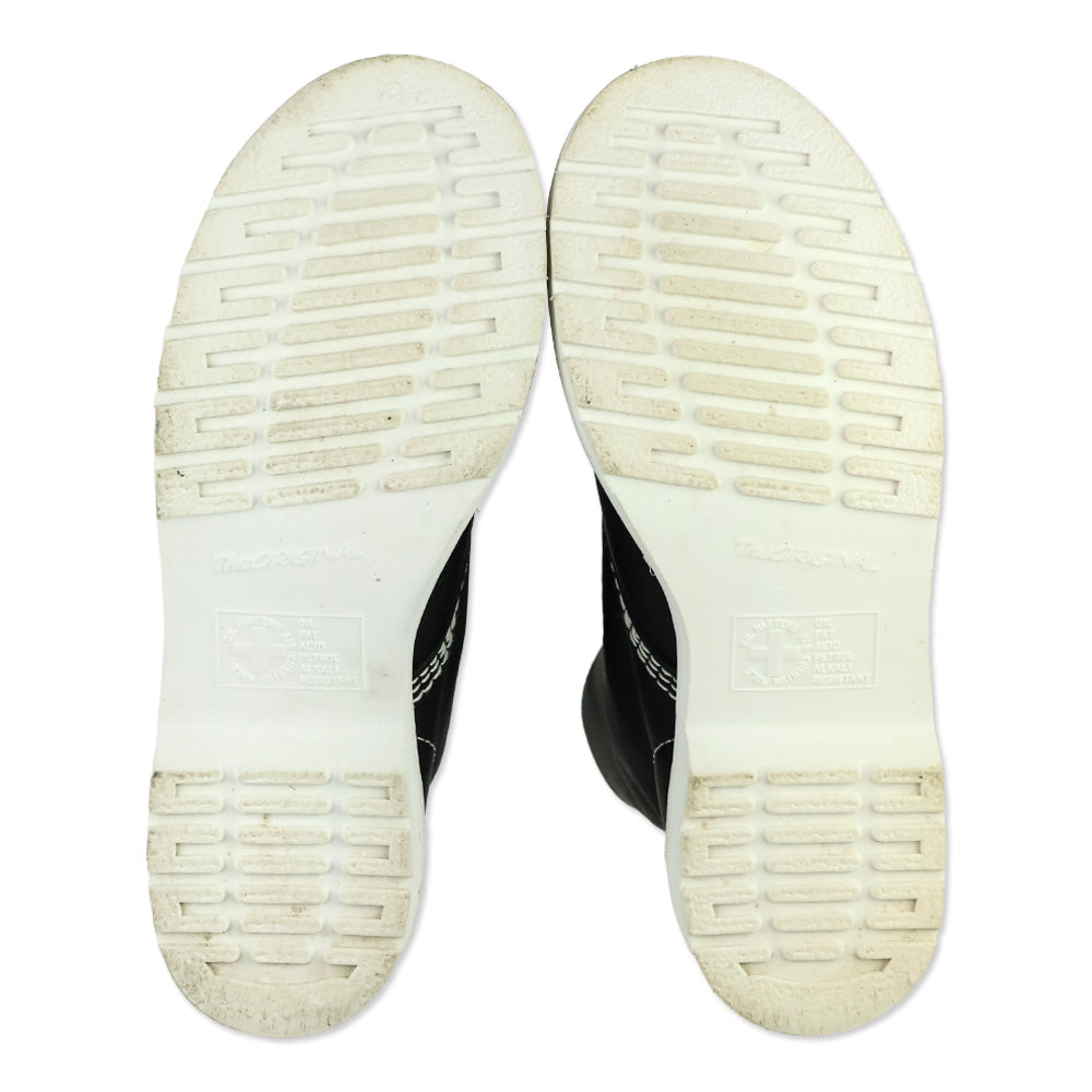 Dr Martens 1460 Pascal Black & White Combat Boots