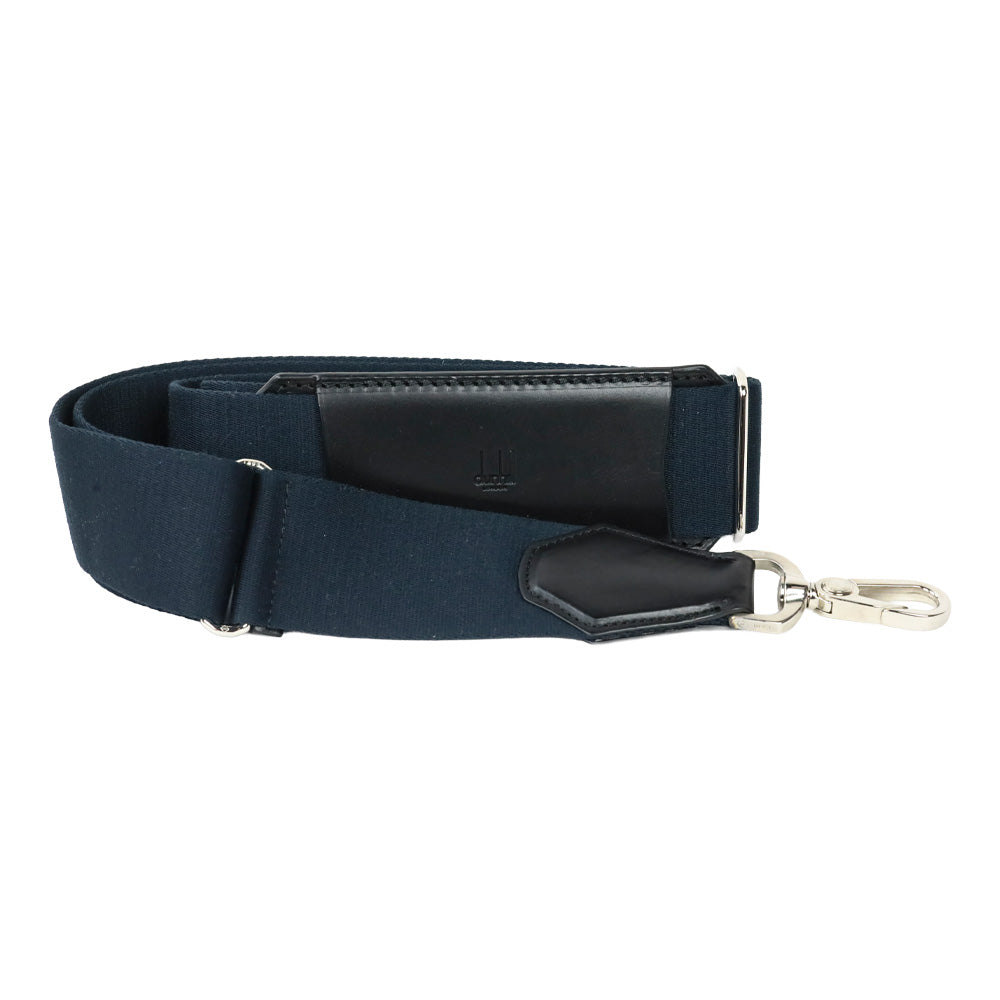 Dunhill Boston Black Leather Duffle Bag