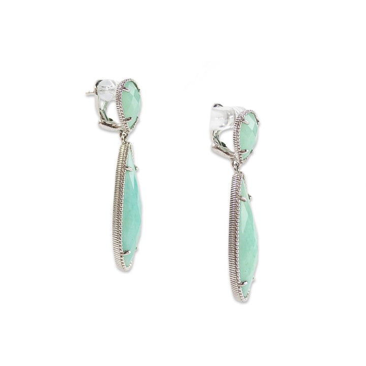 EFFY TURQUESA TEAR DROP EARRINGS