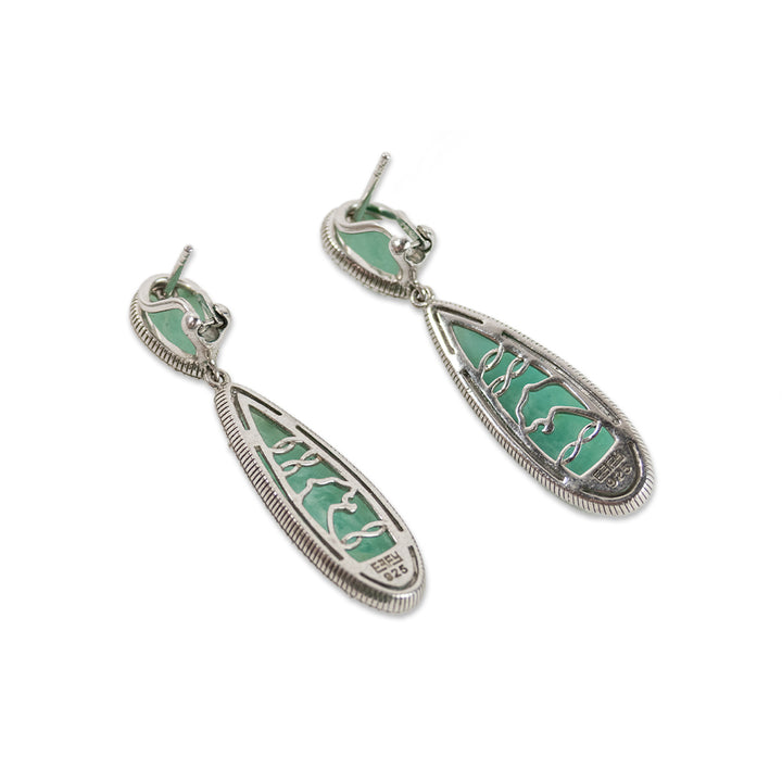 EFFY TURQUESA TEAR DROP EARRINGS