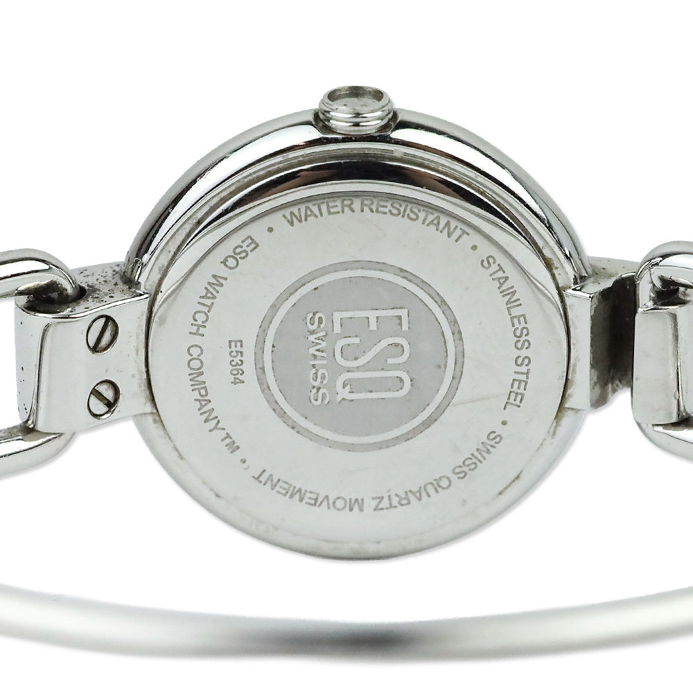 ESQ By Movado Swiss E5364 Stainless Steel With Black Dial Watch