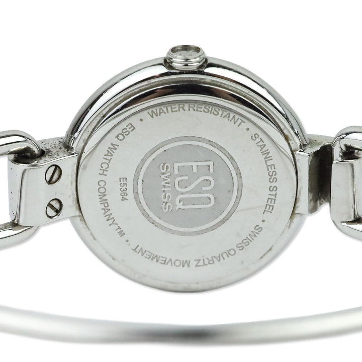 ESQ By Movado Swiss E5364 Stainless Steel With Black Dial Watch