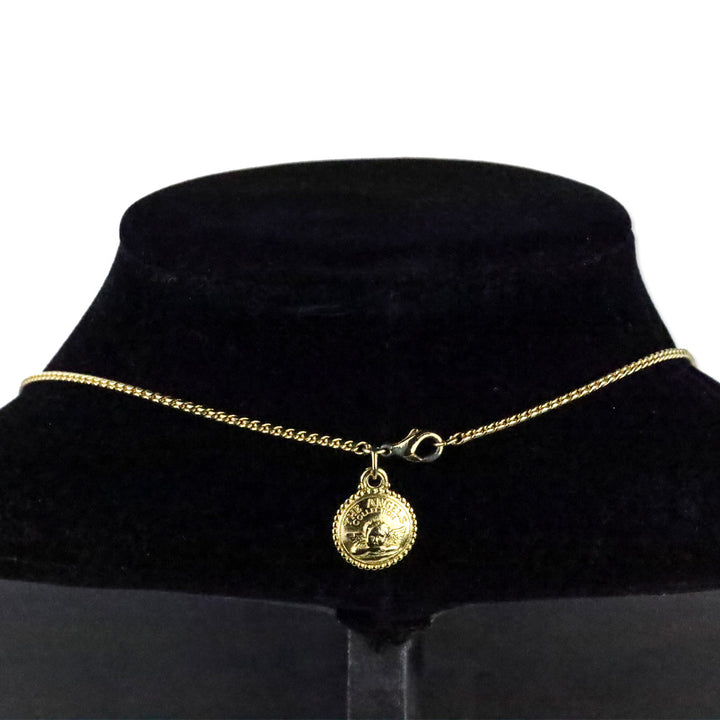 Edgar Berebi Limited Edition Green Enamel Angel Egg Pendant Necklace