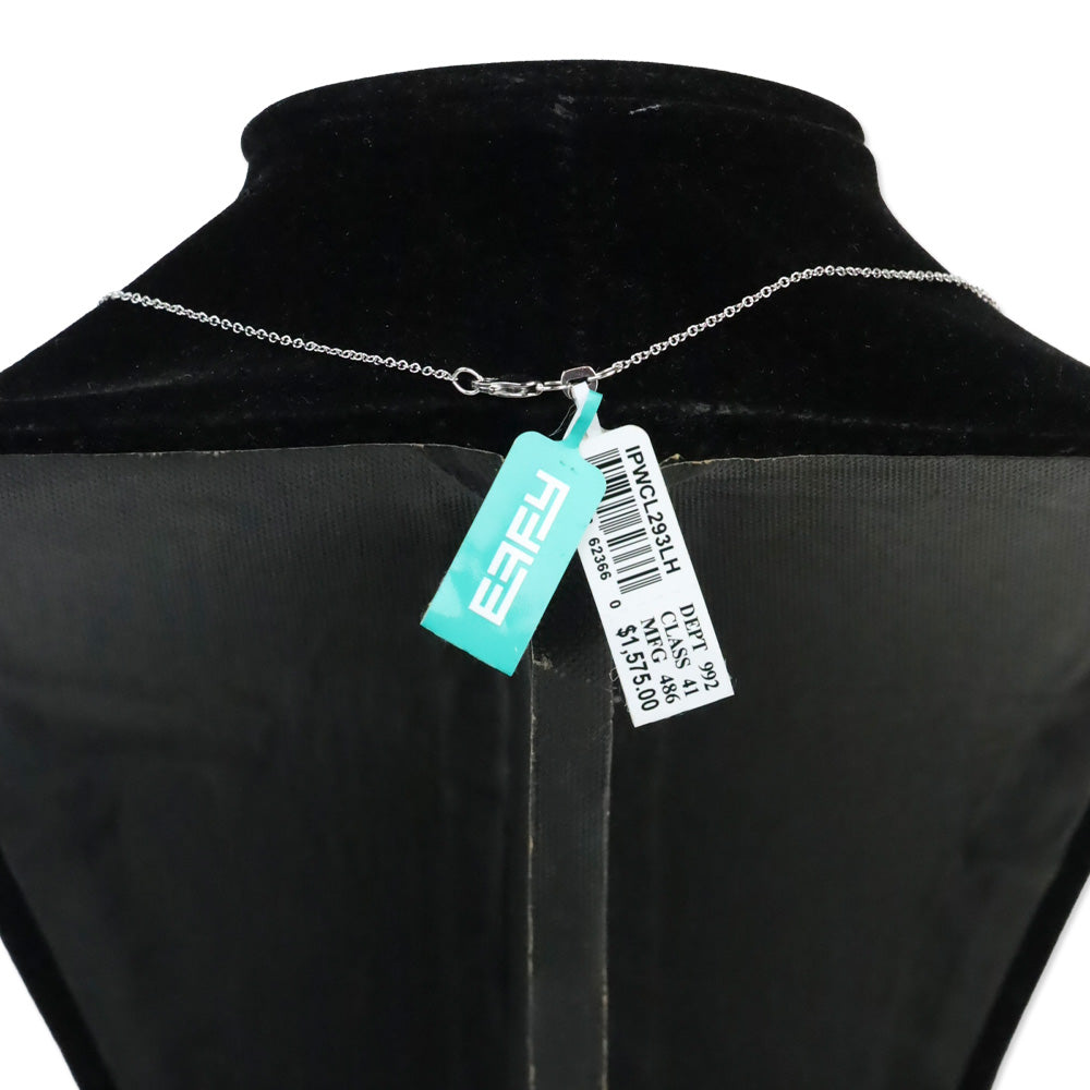 Effy 14K White Gold Thin Chain Link Necklace